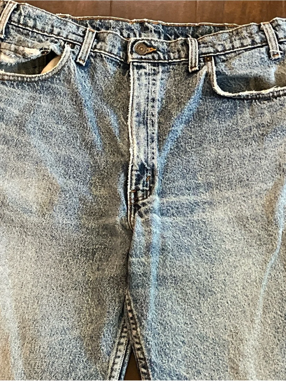 Relaxed Light Wash Men’s Jeans - Casual Straight Fit